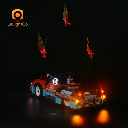 Light Kit For Stunt Show Truck & Bike 42106