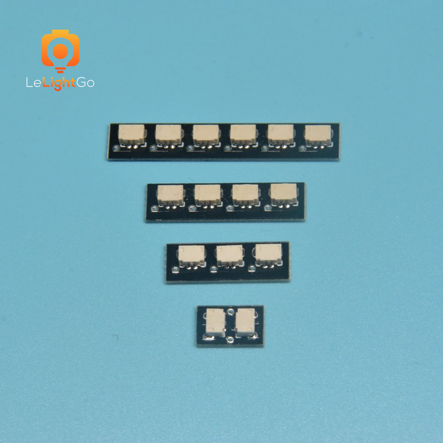 LeLightGo DIY 0.8 mm 2 pin Socket Boards