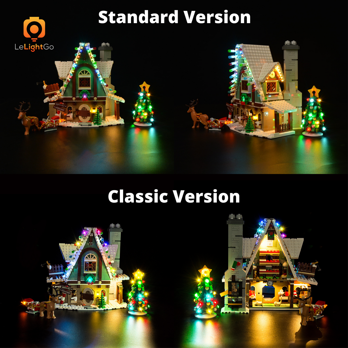 Light Kit For Elf Club House 10275