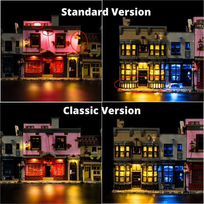 Light Kit For Diagon Alley 75978