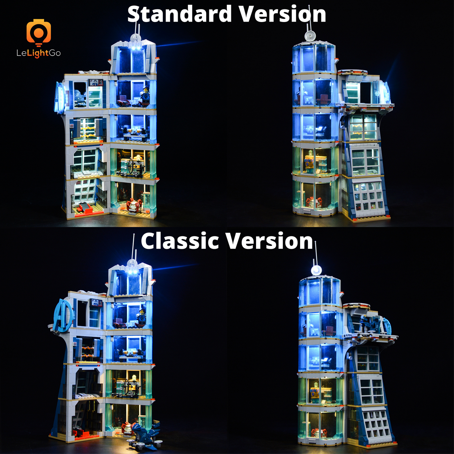 Light Kit For Avengers Tower Battle 76166