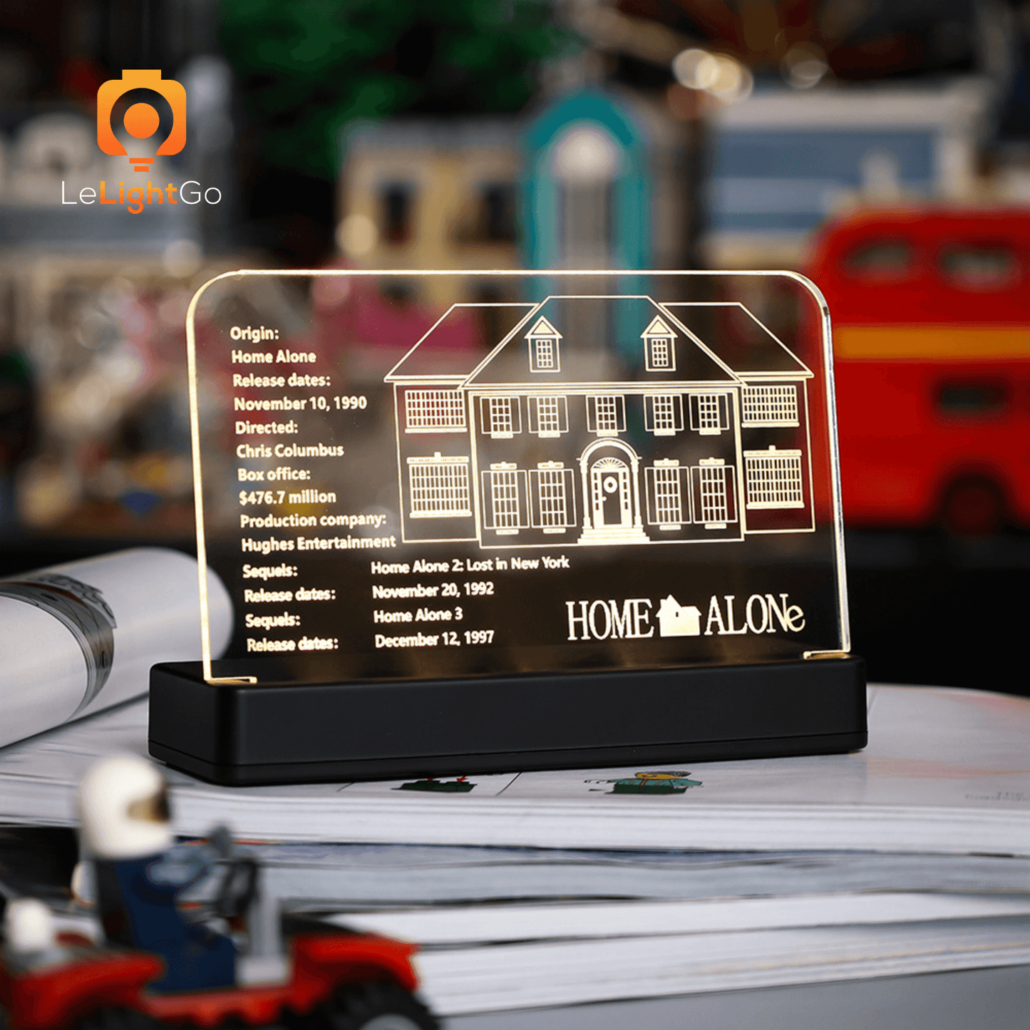 LED Nameplate for Home Alone 21330