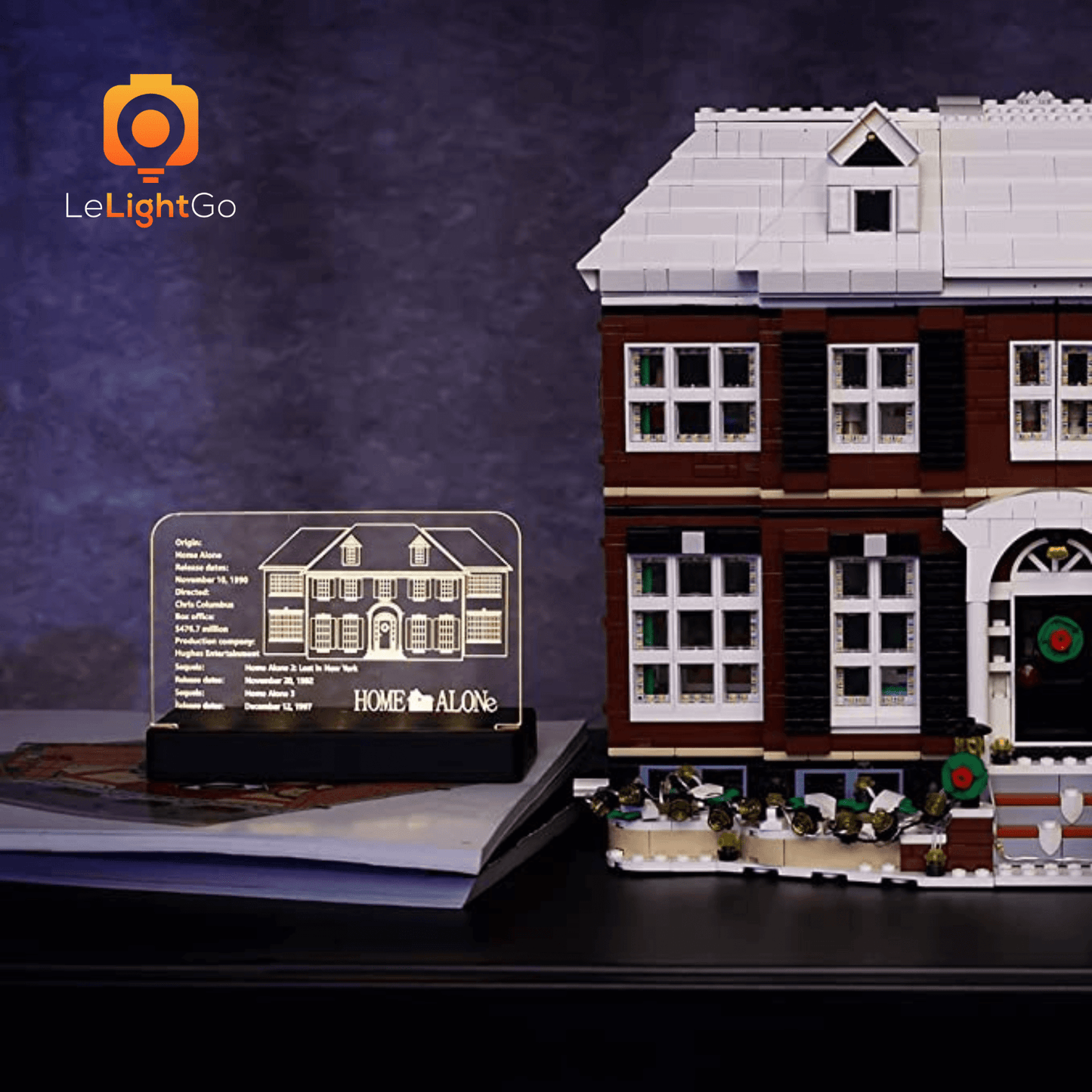 LED Nameplate for Home Alone 21330