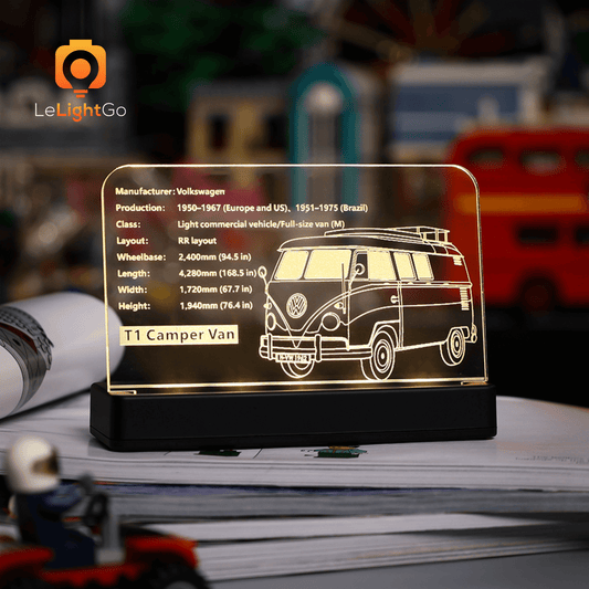 LED Nameplate for Volkswagen T1 Camper Van 10220