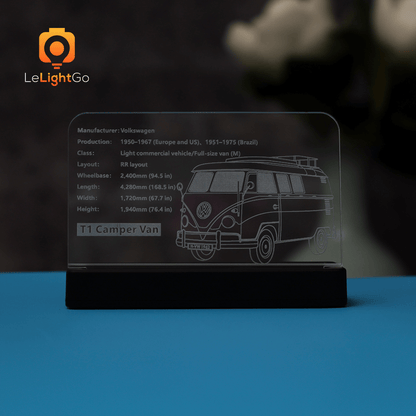 LED Nameplate for Volkswagen T1 Camper Van 10220