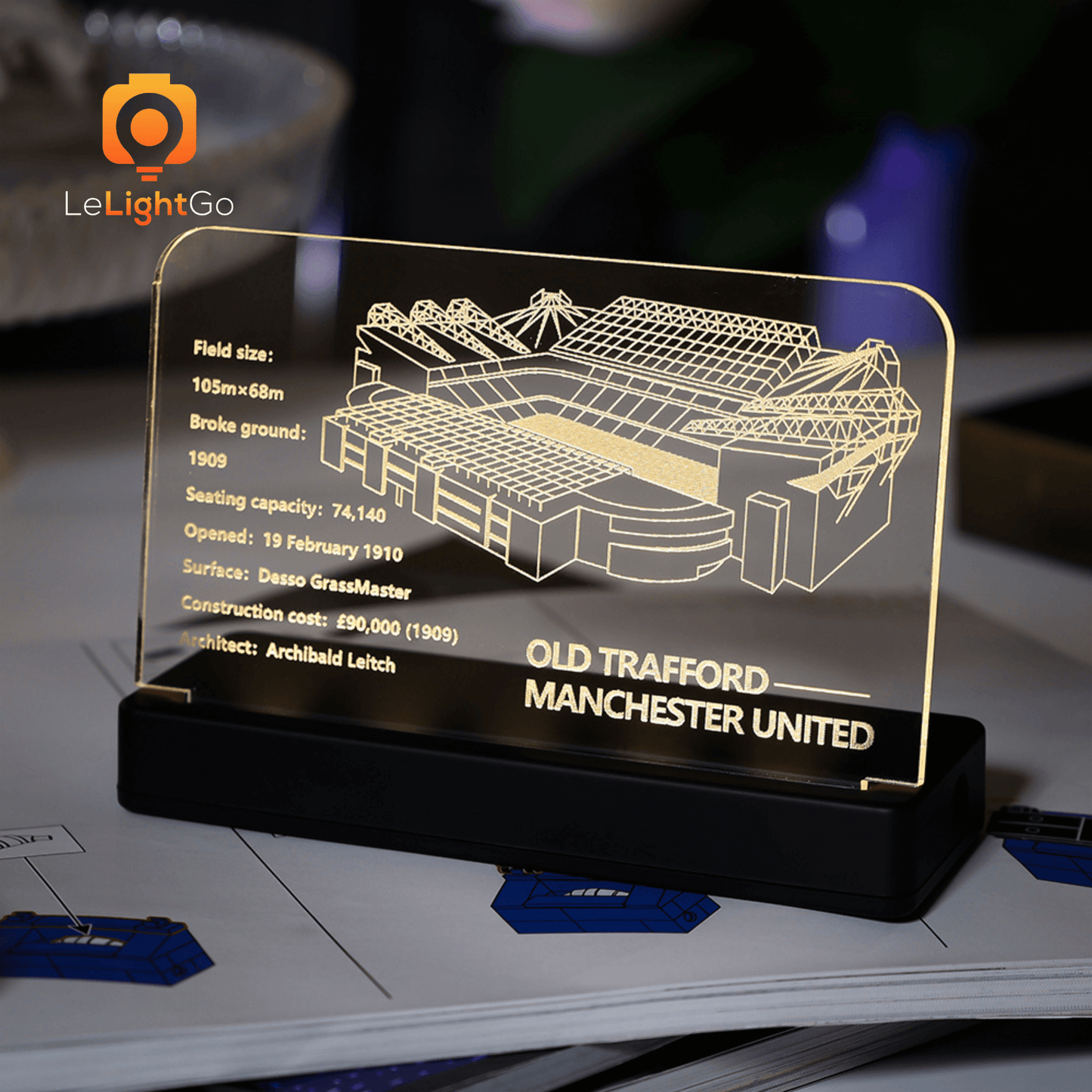 LED Nameplate for Old Trafford - Manchester United 10272