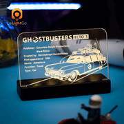 LED Nameplate for Ghostbusters ECTO-1 10274