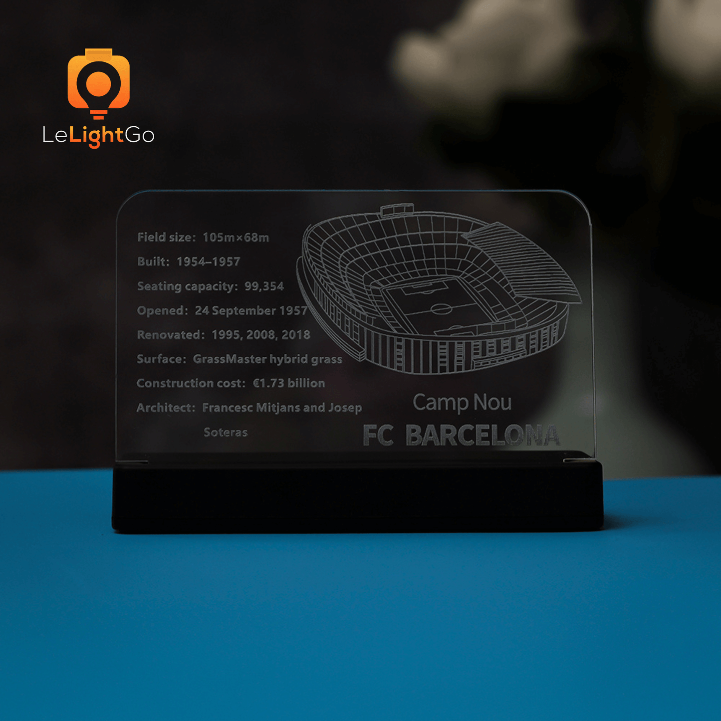 LED Nameplate for Camp Nou – FC Barcelona 10284