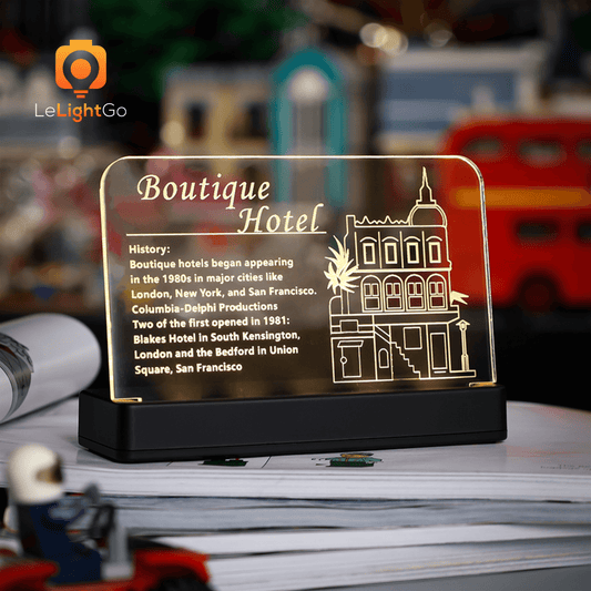LED Nameplate for Boutique Hotel 10297