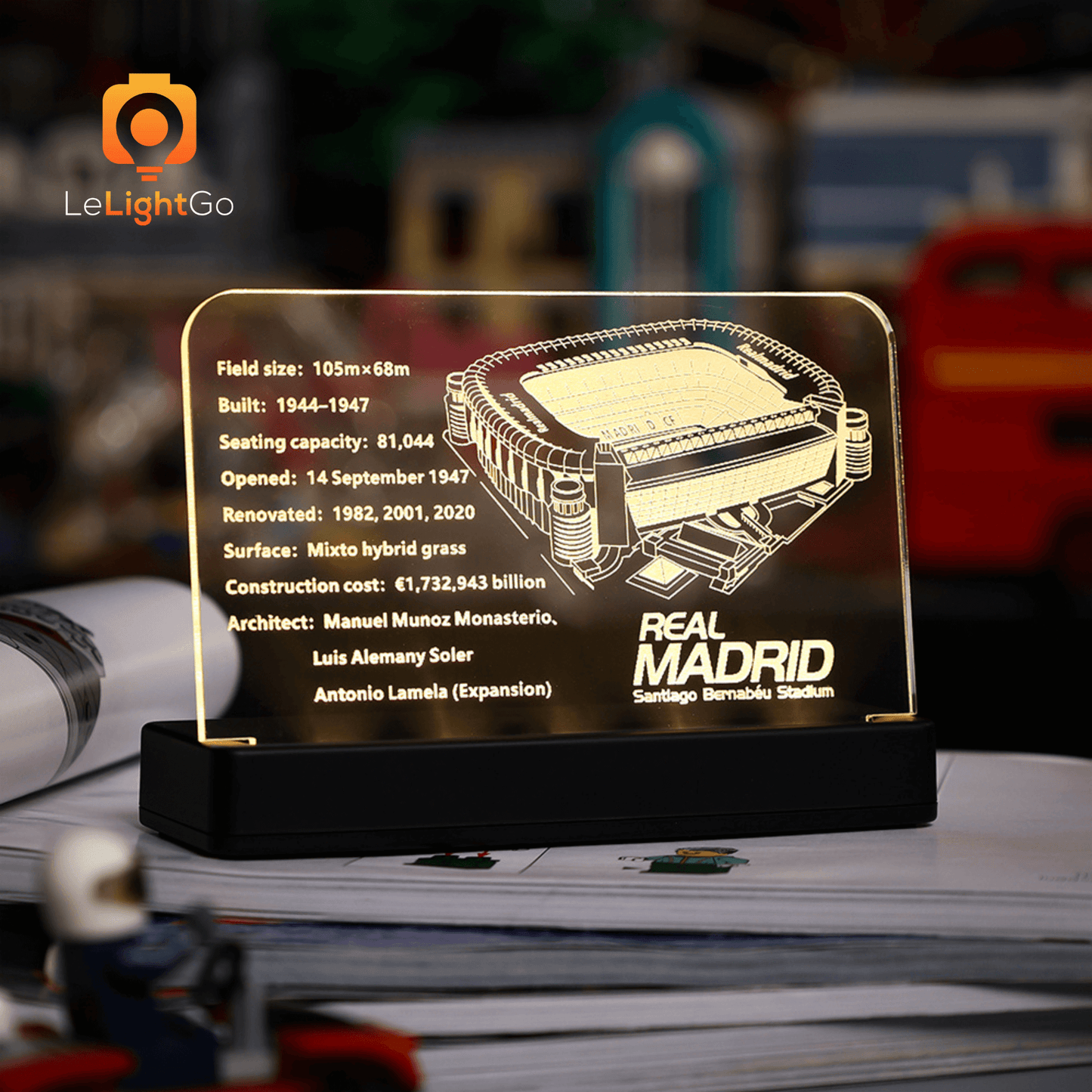 LED Nameplate for Real Madrid – Santiago Bernabéu Stadium 10299