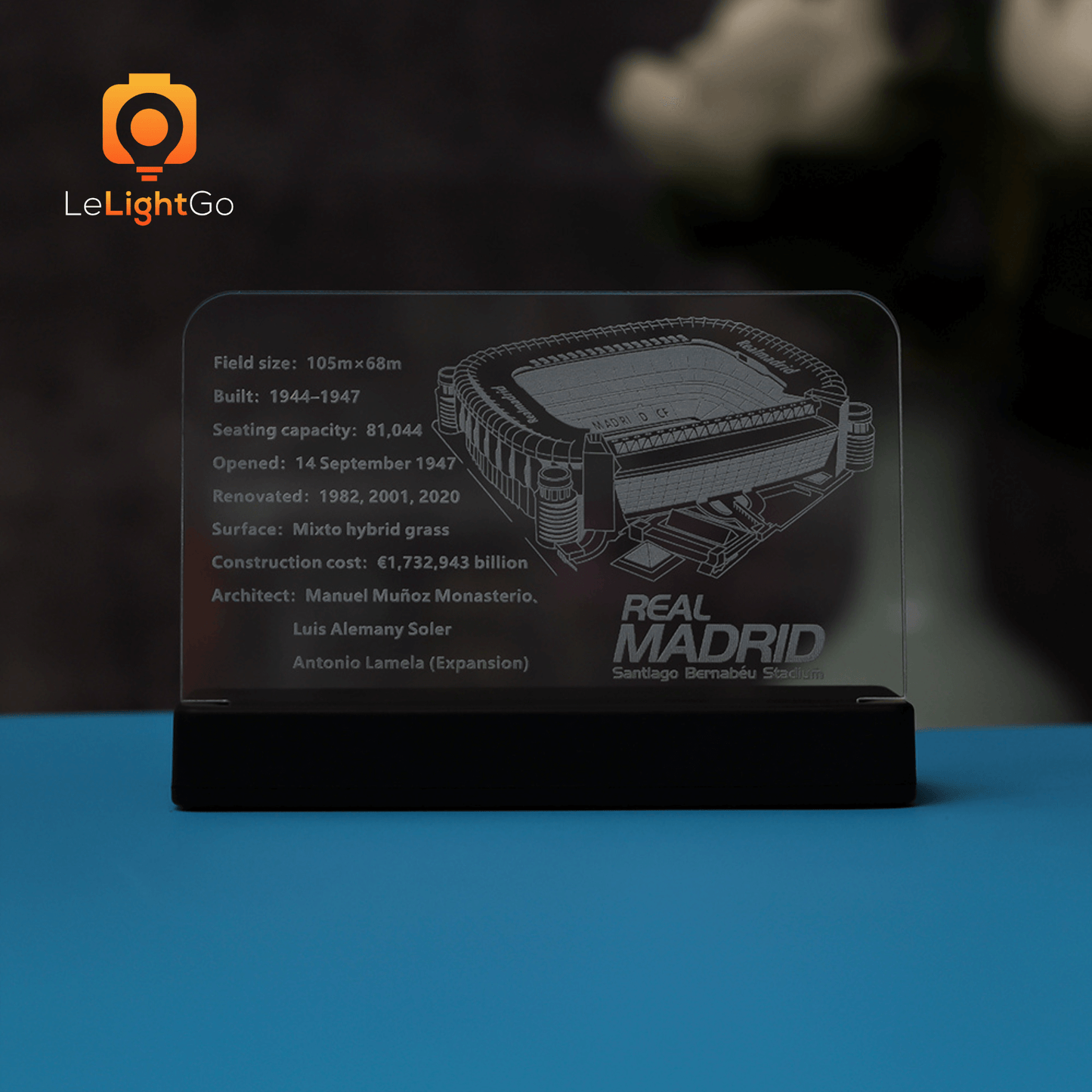 LED Nameplate for Real Madrid – Santiago Bernabéu Stadium 10299