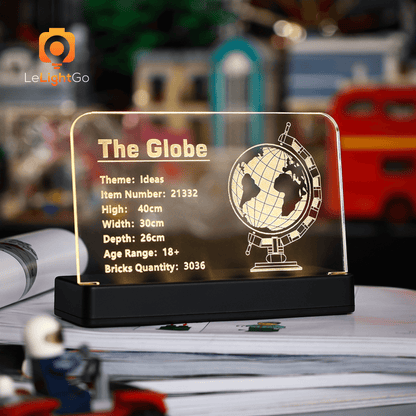 LED Nameplate for The Globe 21332
