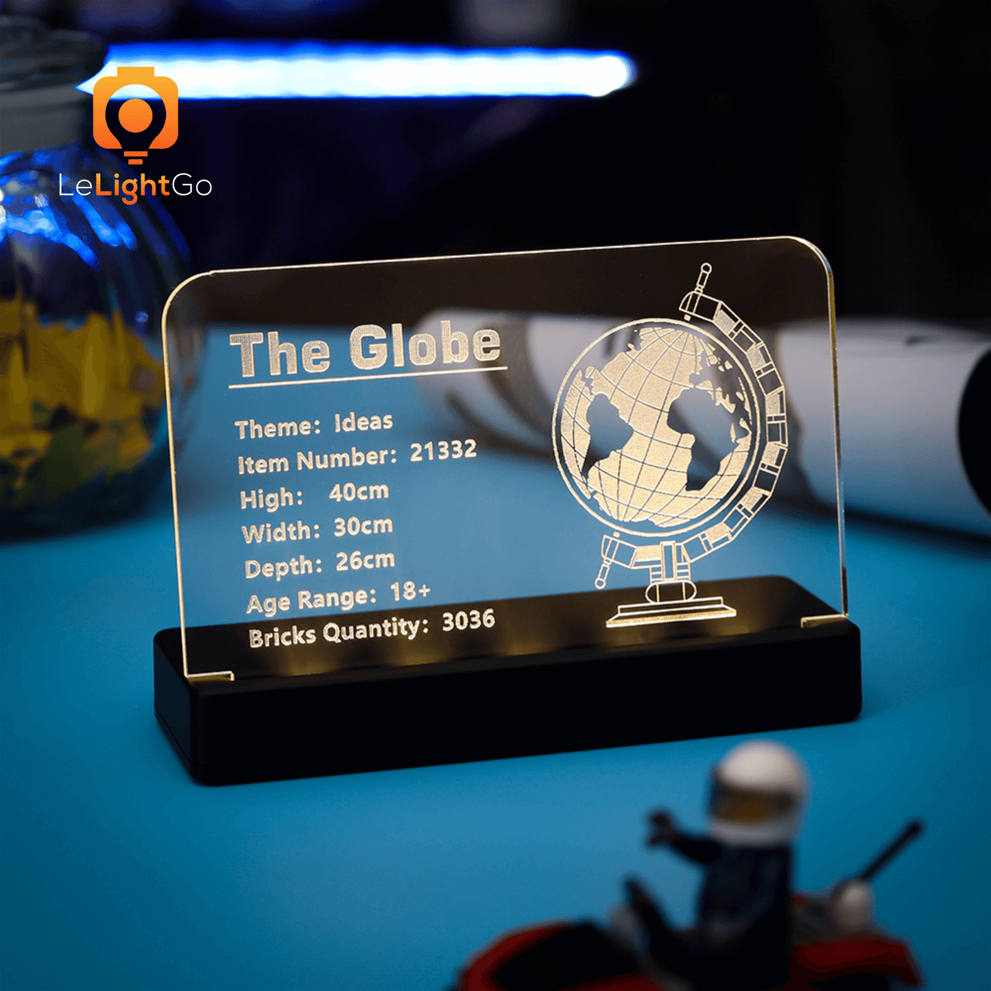 LED Nameplate for The Globe 21332