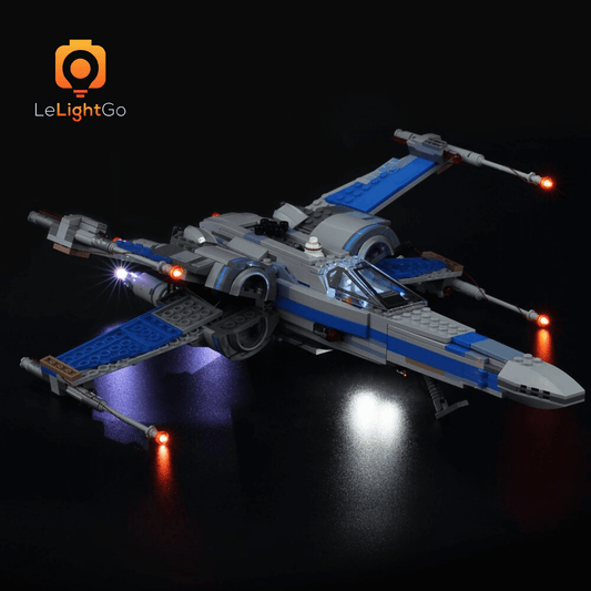 Light Kit For Star Wars Poe's X-Wing Fighter 75102