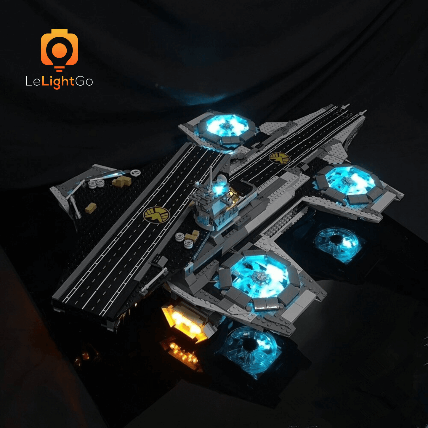 Light Kit For The Shield Helicarrier 76042