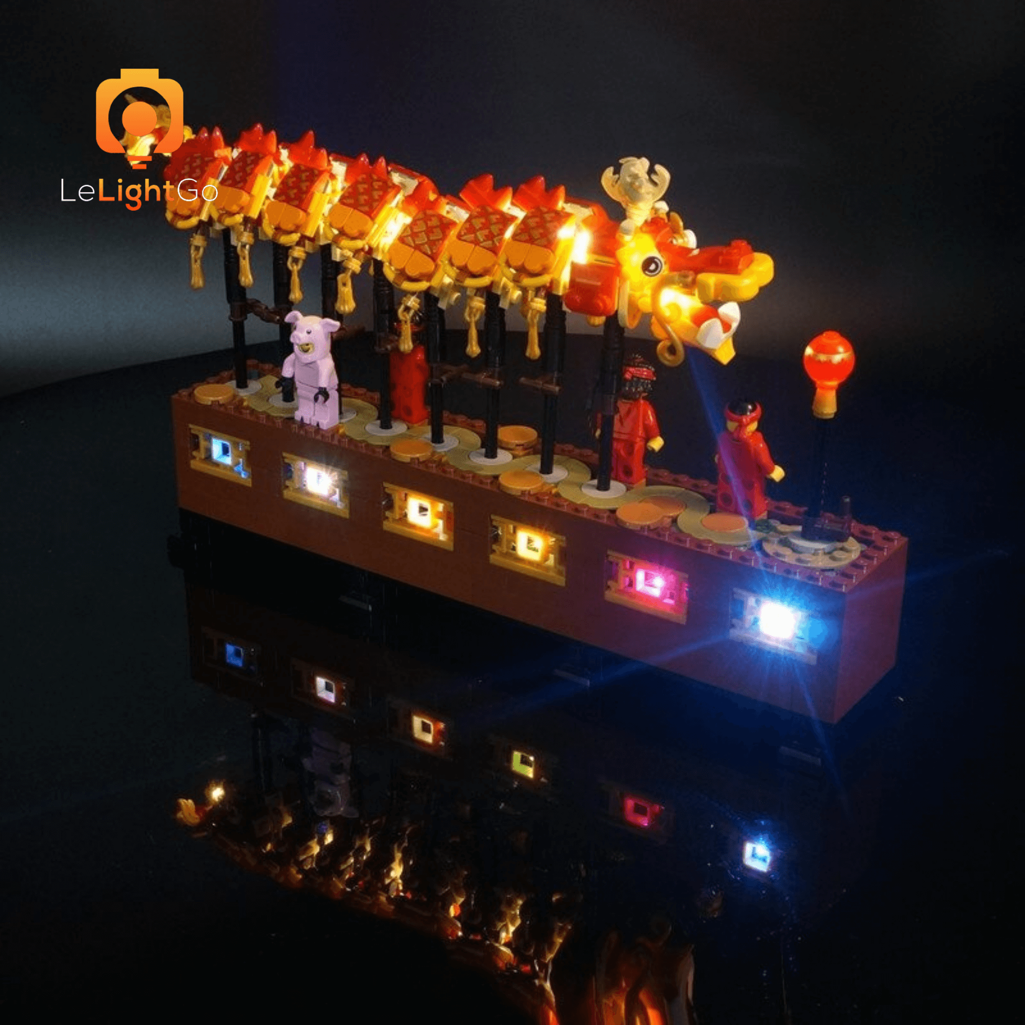 Light Kit For Dragon Dance 80102 LeLightGo