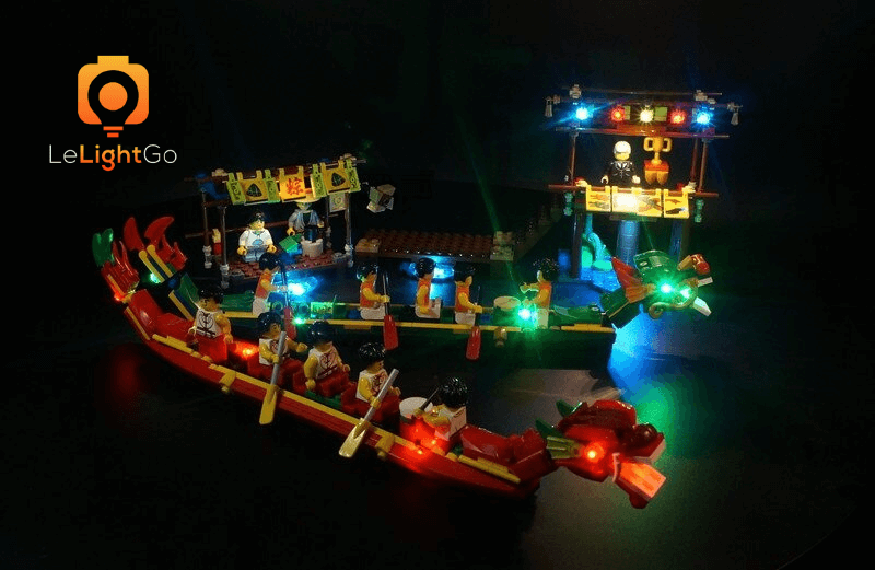 Lego 80103 Dragon Boat Race Light Kit