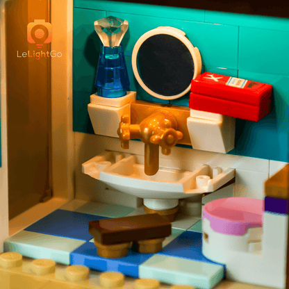 Light Kit for Home Alone 21330 (Christmas Edition)