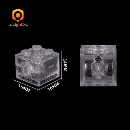LeLightGo DIY 1 piece 2x2 LED Light Brick