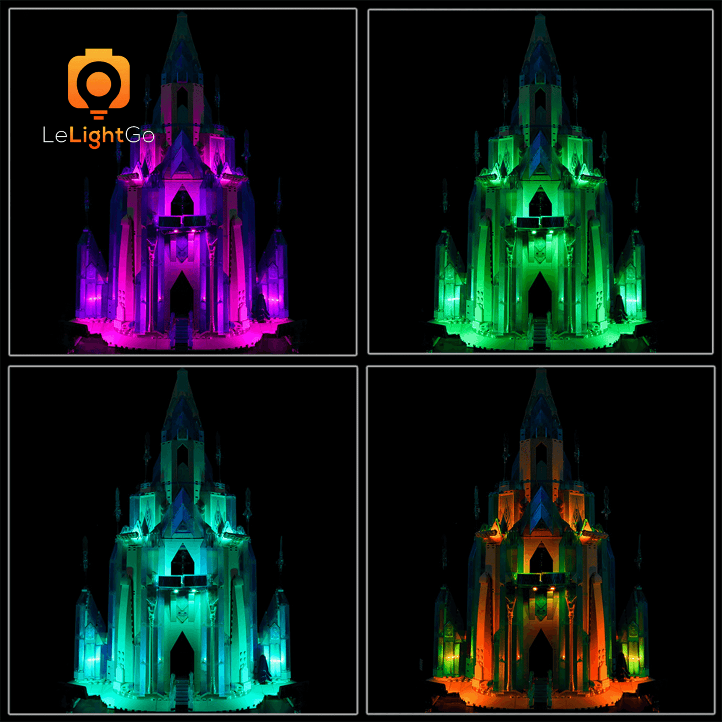 Light Kit For The Ice Castle 43197