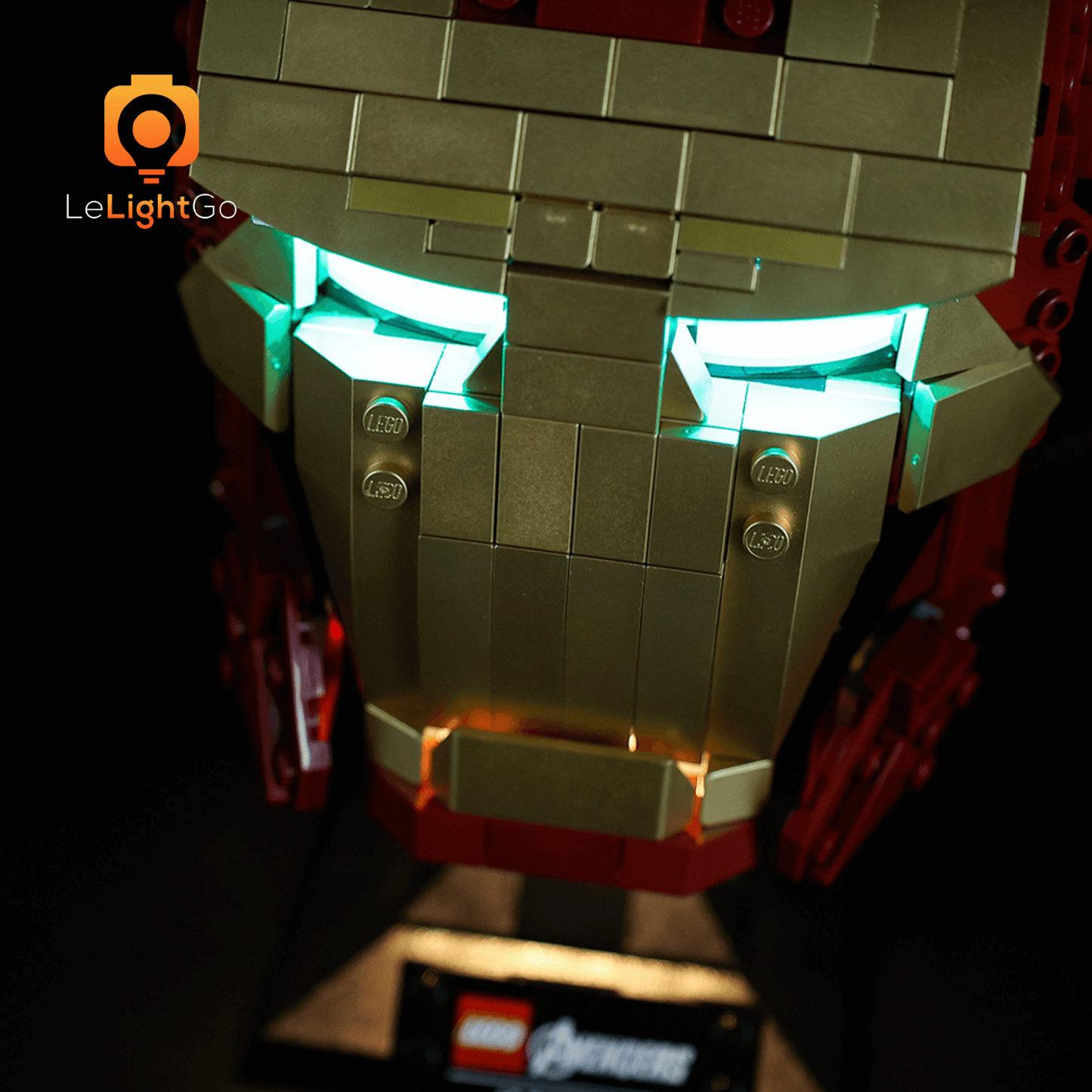 Light Kit For Iron Man Helmet 76165