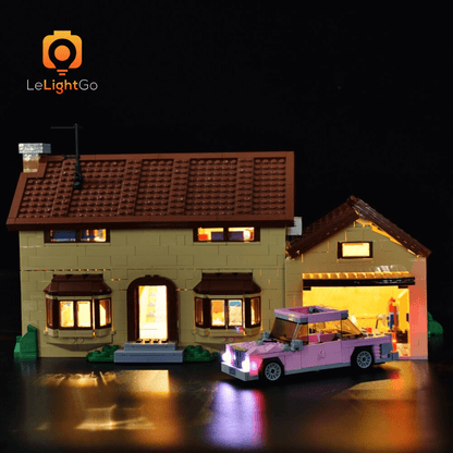 Light Kit For Simpsons House 71006