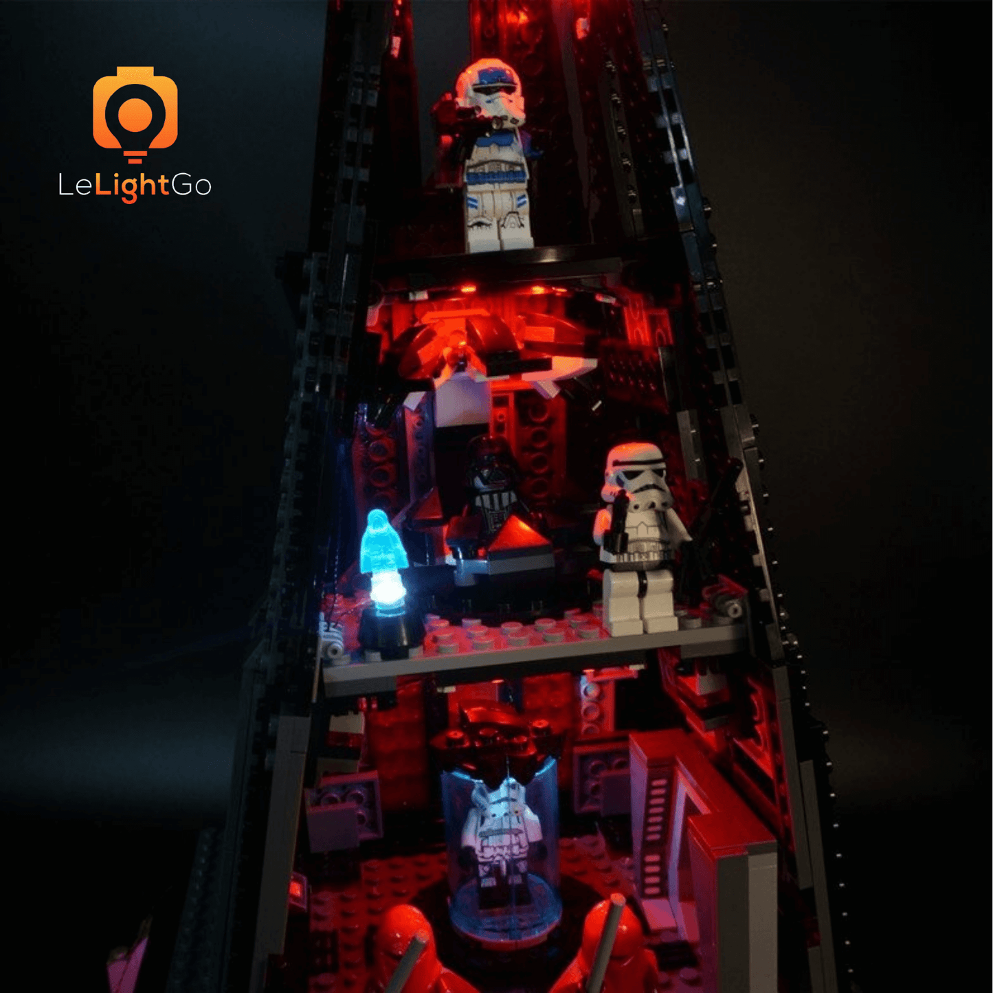 Light Kit For Darth Vader’s Castle 75251