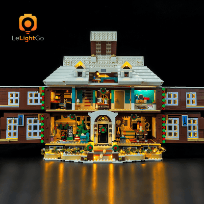 Light Kit for Home Alone 21330 (Christmas Edition)