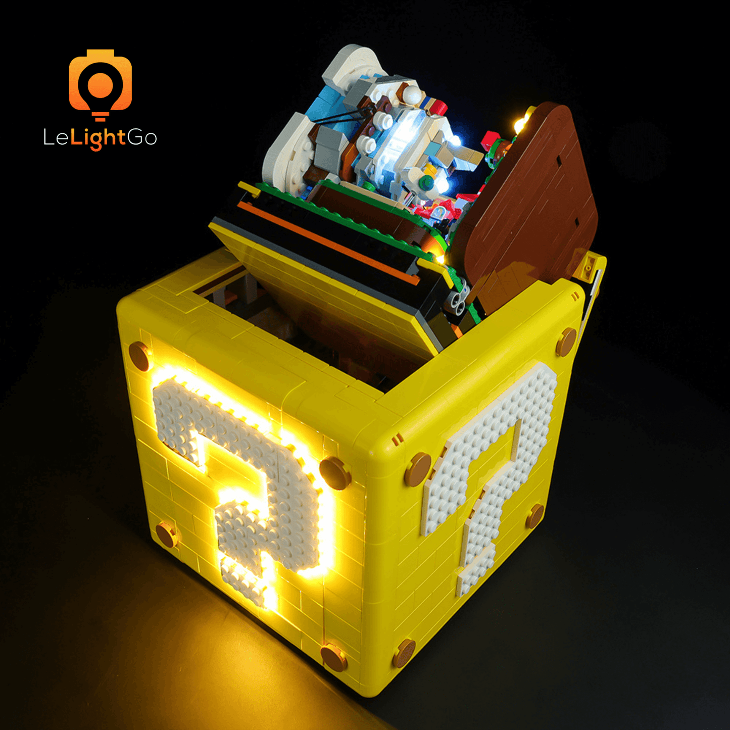 Light Kit For Super Mario 64 Question Mark Block 71395