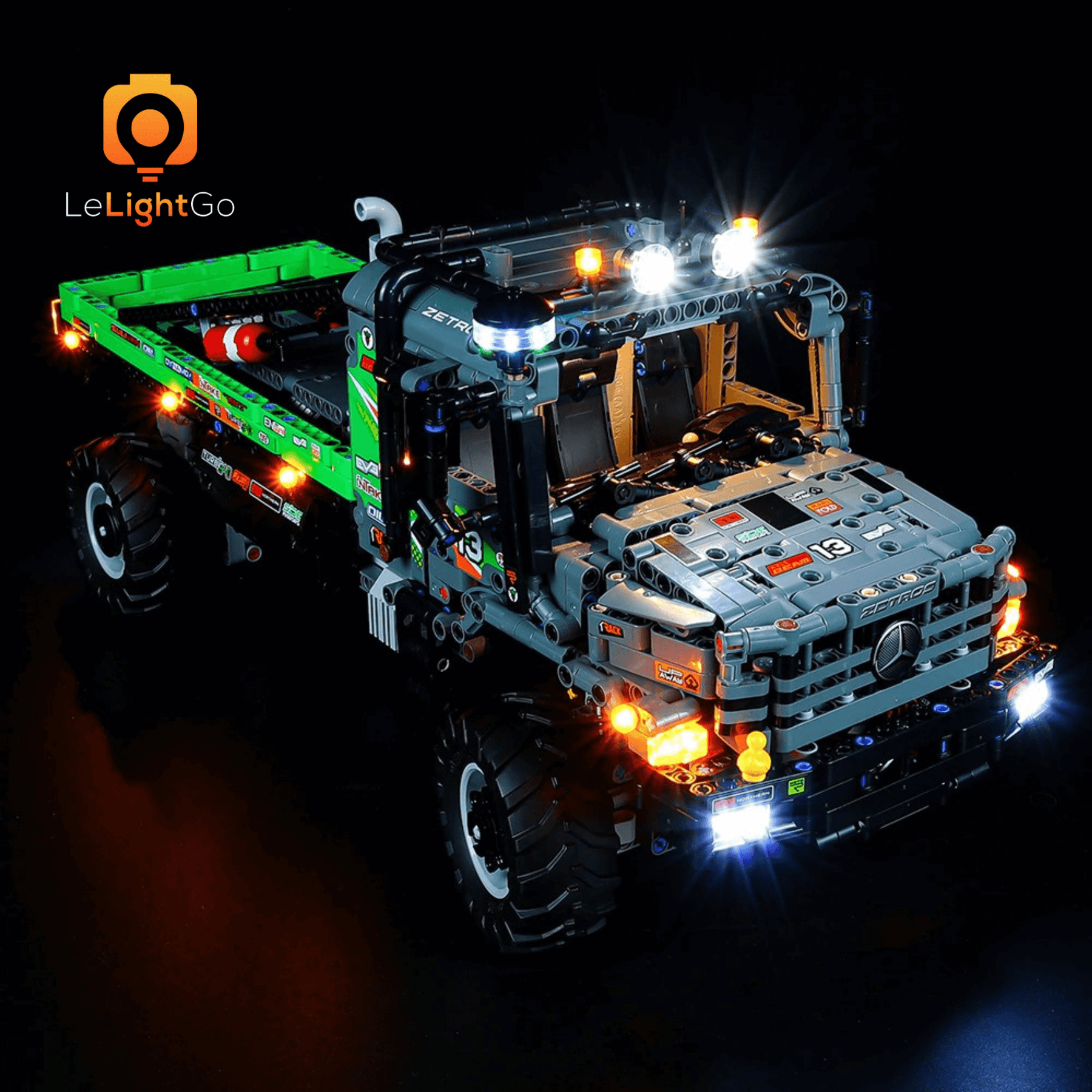 Light Kit For 4x4 Mercedes-Benz Zetros Trial Truck 42129 – LeLightGo