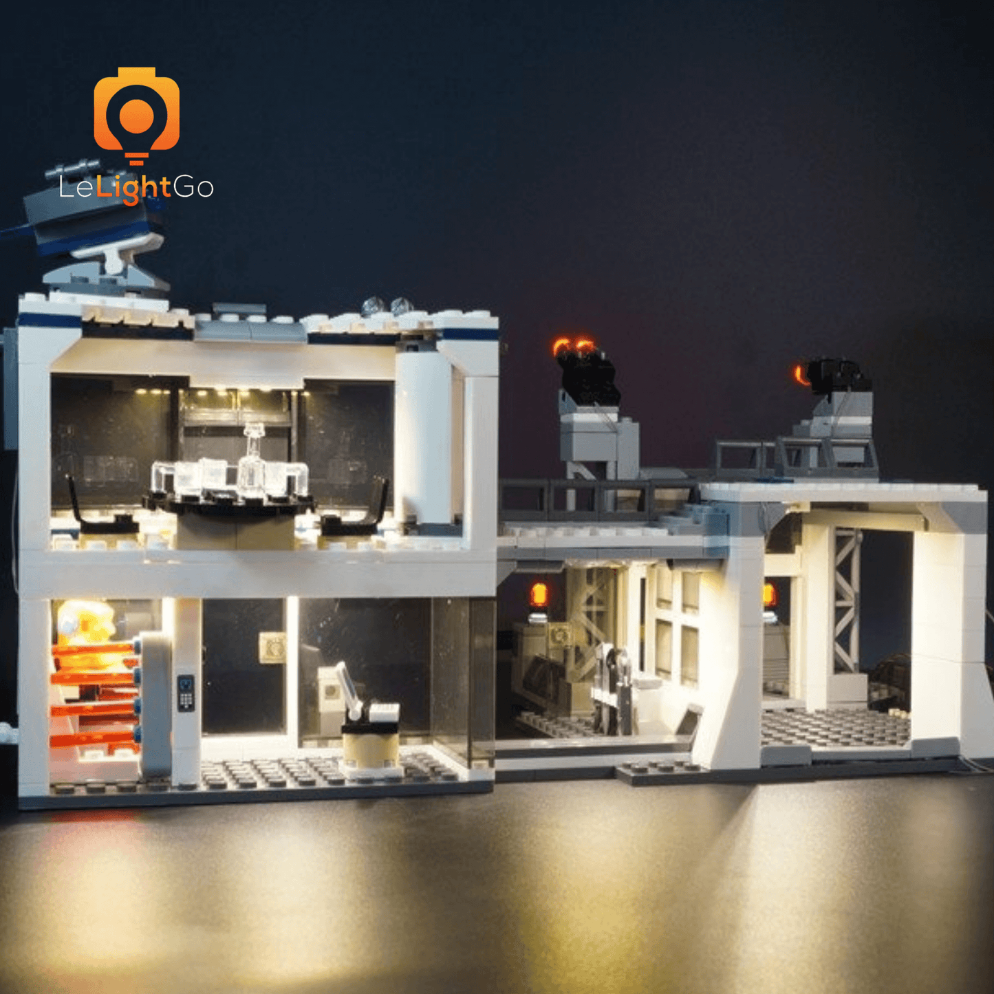 Light Kit For Avengers Compound Battle 76131