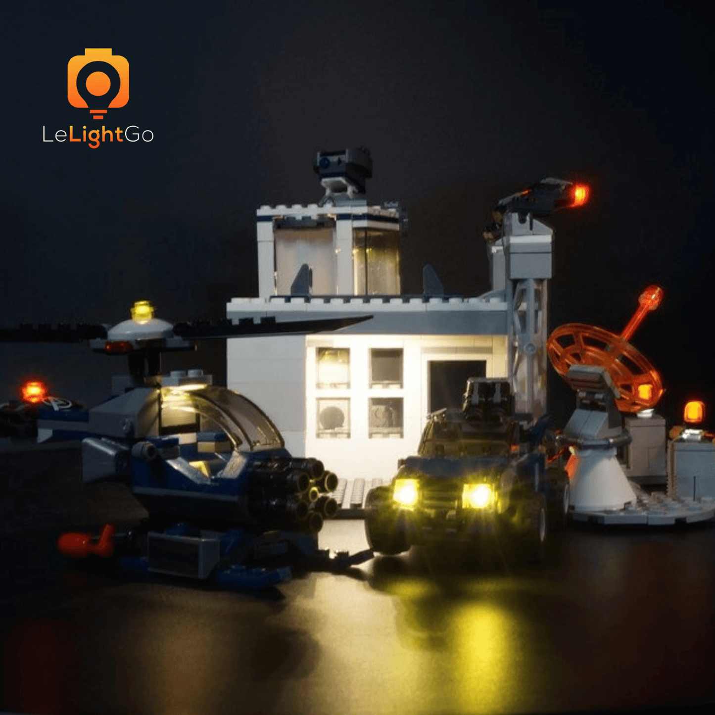 Light Kit For Avengers Compound Battle 76131
