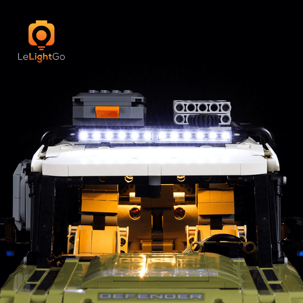 LED Lighting Kit for LEGO Land Rover Defender set 42110 – Brick Loot