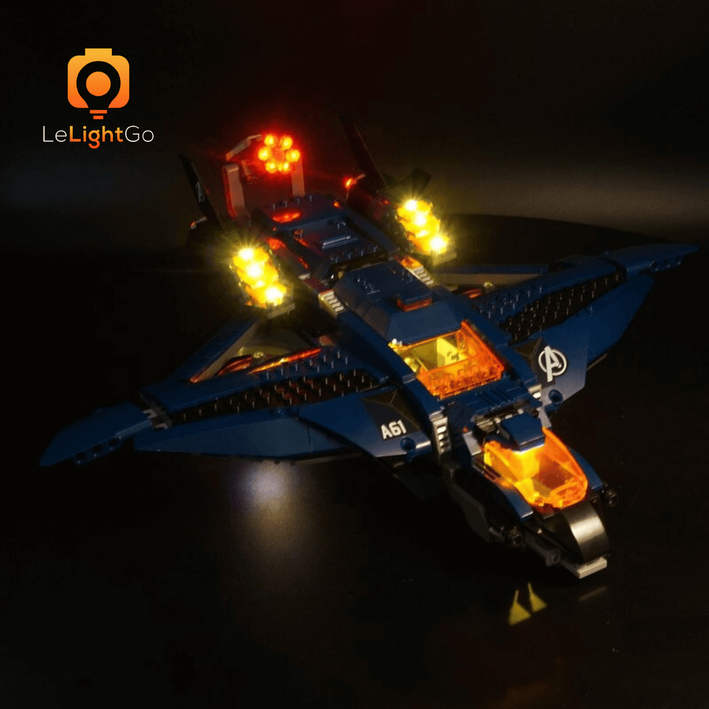 Light Kit For Avengers Ultimate Quinjet 76126