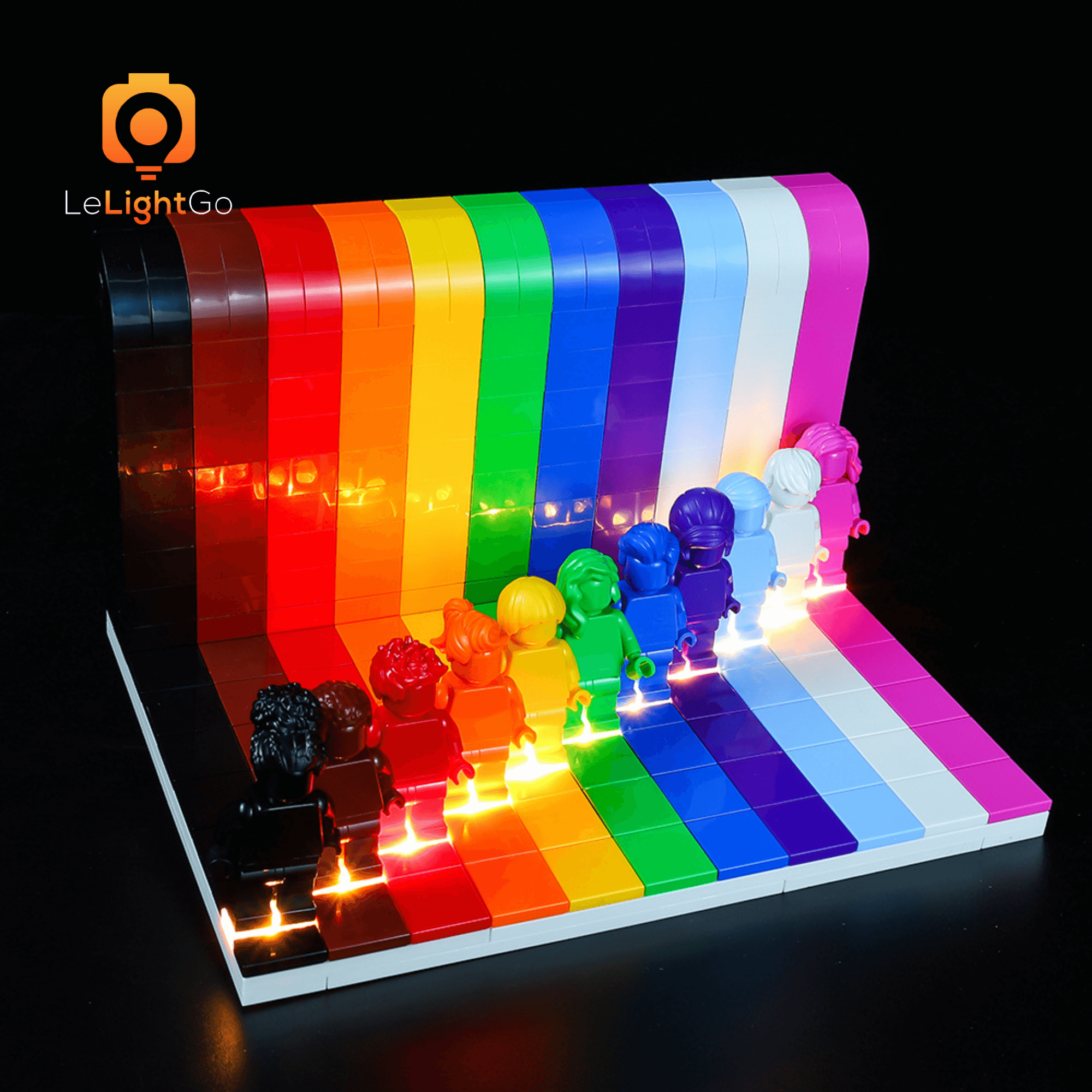 Brick Loot Classic Deluxe LED Lighting Light KIT for Your Lego Toy Building  Set - Everyone is Awesome Set 40516 - (Model NOT Included)