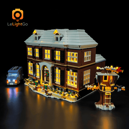 Light Kit for Home Alone 21330 (Christmas Edition)