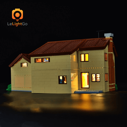 Light Kit For Simpsons House 71006