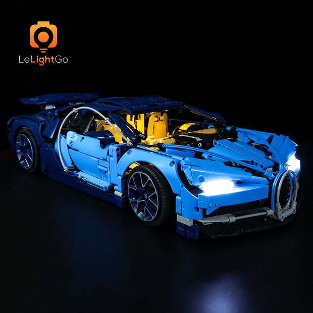 Brick Loot Deluxe LED Lighting Kit for Lego Bugatti Chiron - 42083 - (LEGO  set not included) 