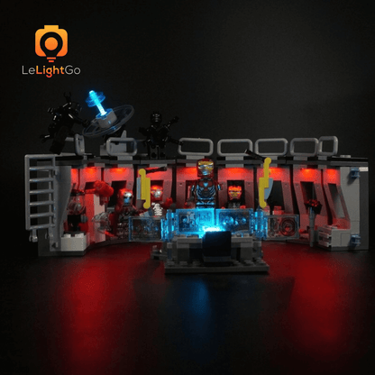 Light Kit For Iron Man Hall of Armor 76125