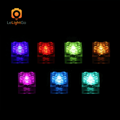 LeLightGo DIY 1 piece 2x2 LED Light Brick