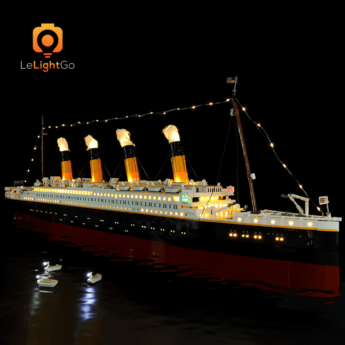 Lighting Kit for Titanic 10294 Display Model | LeLightgo – LeLightGo
