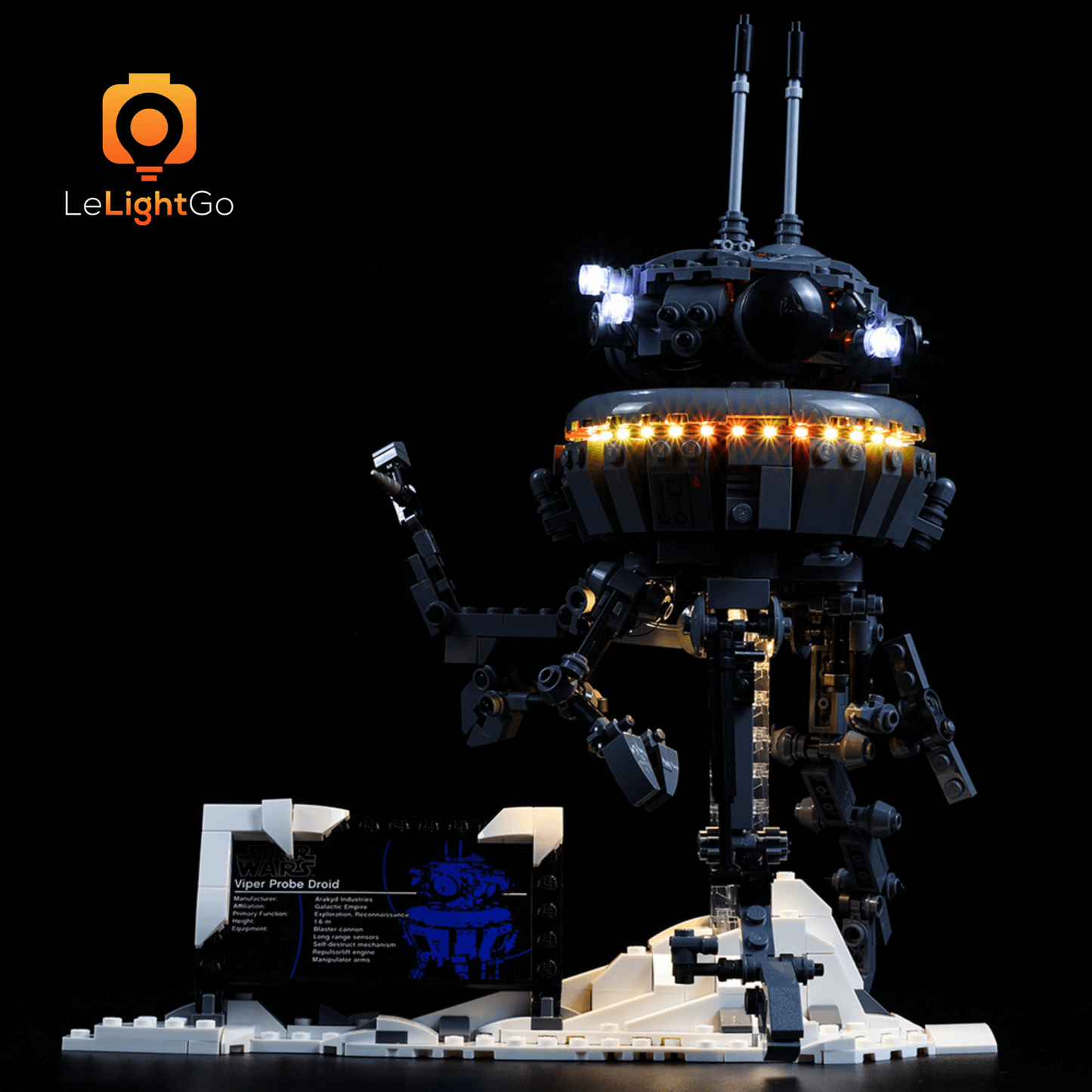 Light Kit For Imperial Probe Droid 75306