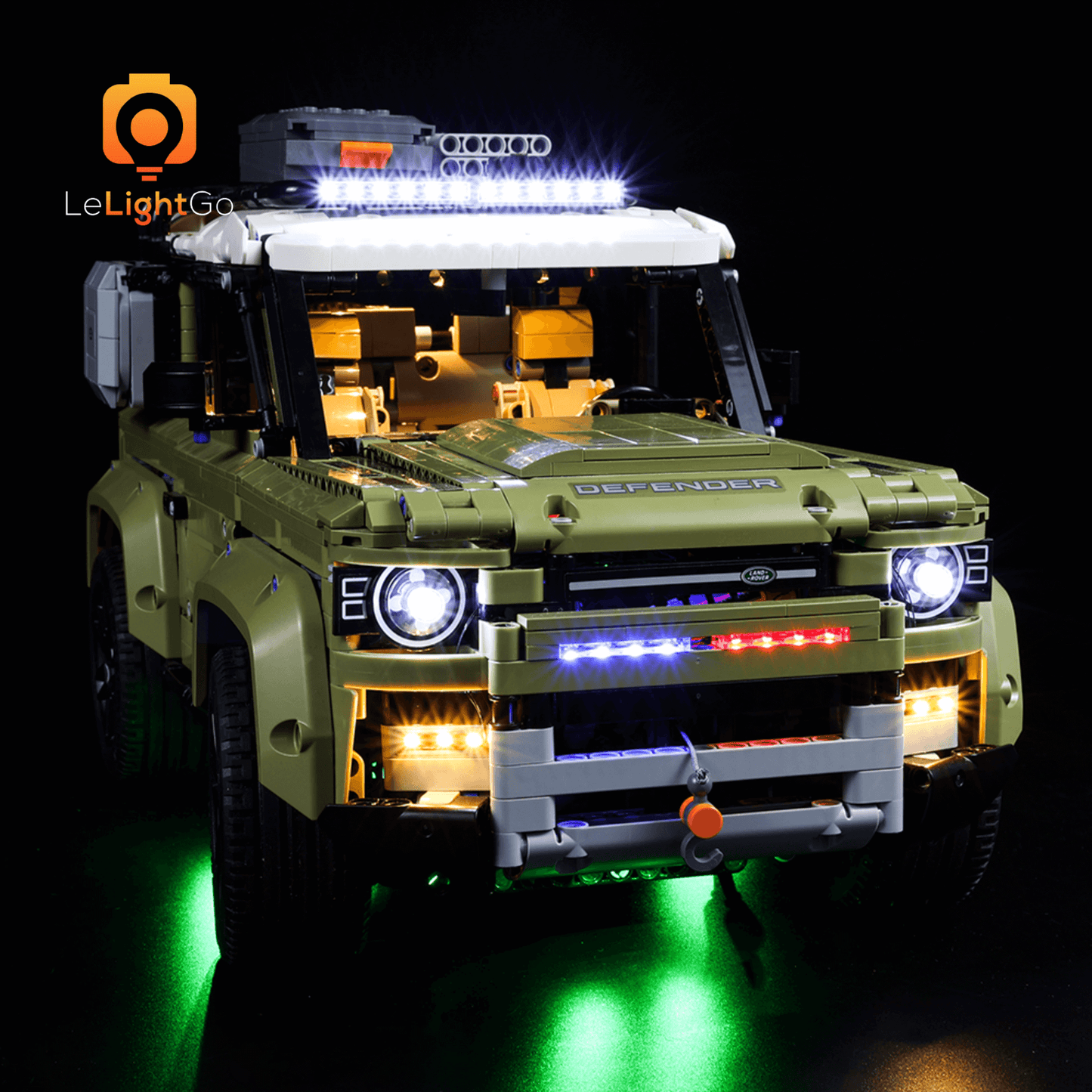 Light Kit For Land Rover Defender 42110