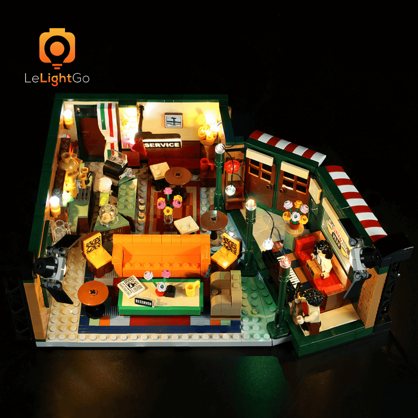 Light Kit For Central Perk 21319