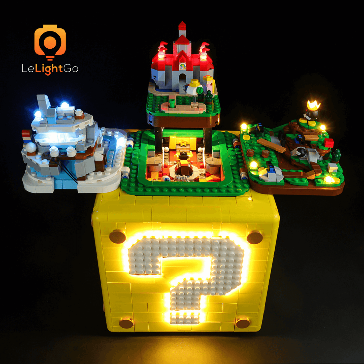 Light Kit For Super Mario 64 Question Mark Block 71395