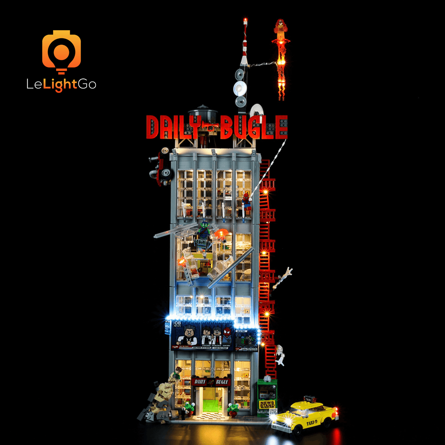 Light Kit for Daily Bugle 76178