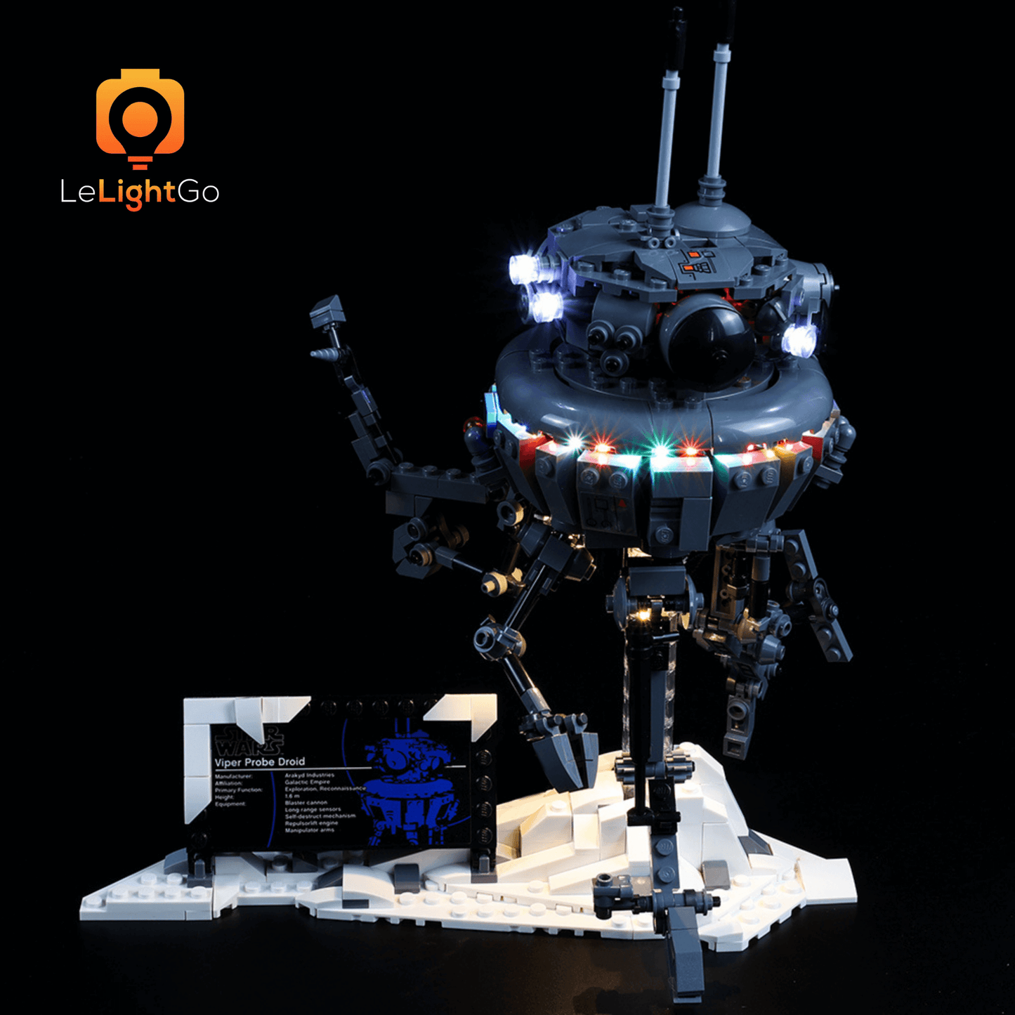 Light Kit For Imperial Probe Droid 75306