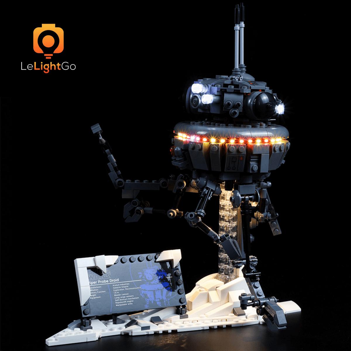 Light Kit For Imperial Probe Droid 75306 – LeLightGo