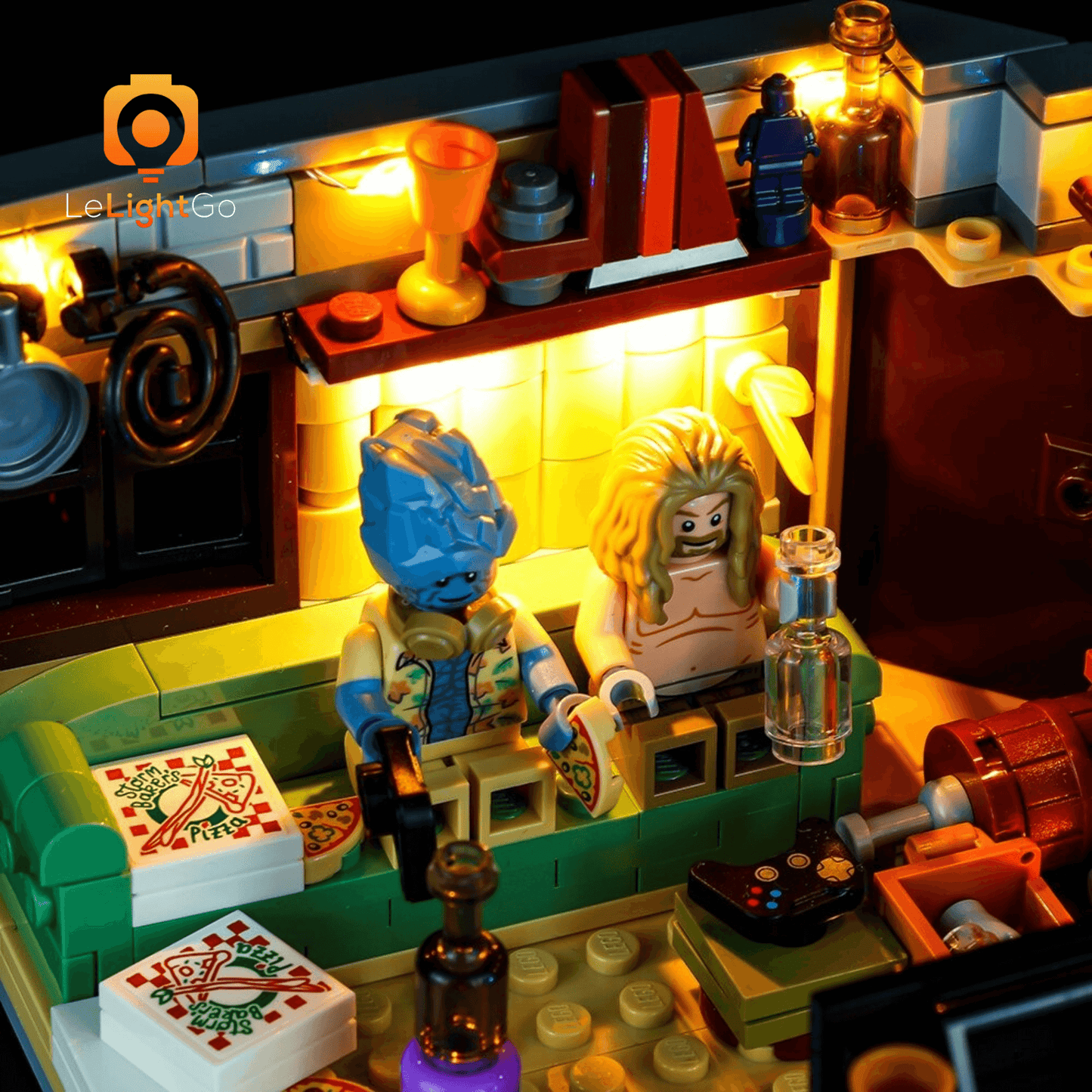 Light Kit For Bro Thor's New Asgard 76200