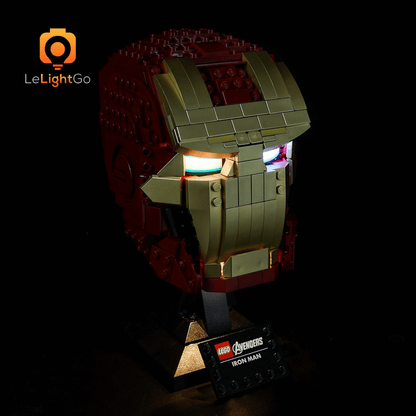 Light Kit For Iron Man Helmet 76165